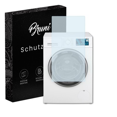 Bruni 2x Folie für Siemens iQ500 Schutzfolie Displayschutzfolie