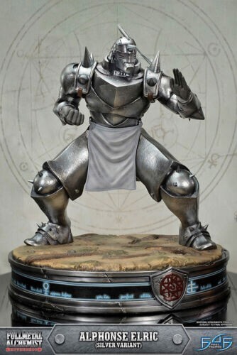 F4F Fullmetal Alchemist Alphonse Elric Silver Variant 21.5 Inch