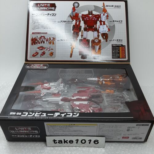 Takara Tomy Transformers Unite Warriors UW08 Computron Computecon Action Figure - Picture 5 of 13