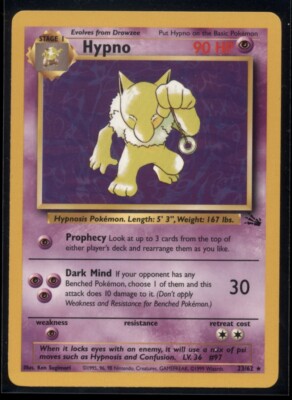 1999 Pokemon Fossil & Jungle NEAR MINT - Pick from List  [v2]