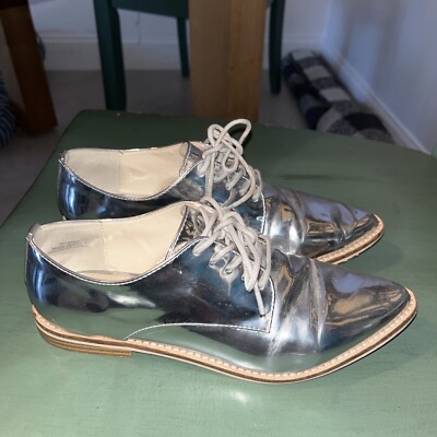 womens silver shoes size