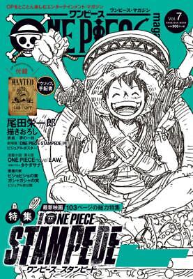 One Piece Magazine Vol 7 Anime Eiichiro Oda Stampede Wanted Usopp Japan Ebay