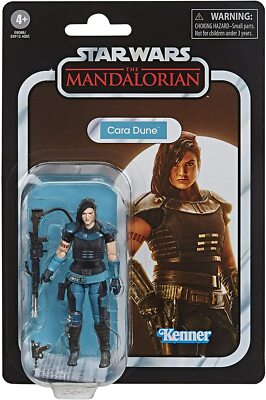 キャラ・デューン フィギュア（カーボナイズド・グラファイト ver.） Star Wars Vintage💥CARA DUNE💥3.75