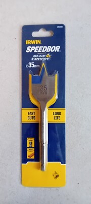 Irwin Speedbor Long Life Holz Flachbohrer 35 mm