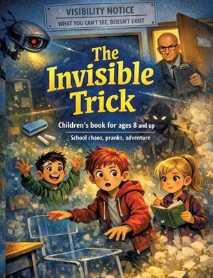 The Invisible Trick: Children's book for ages 8 and up School chaos, pranks, adv