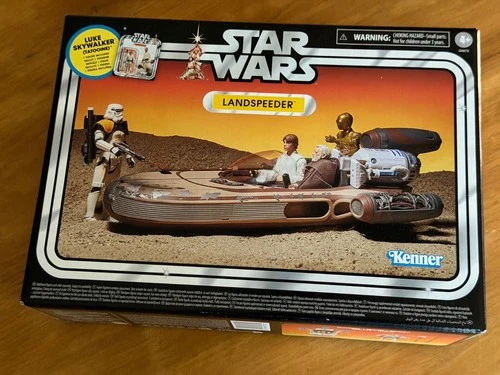 Star Wars Vintage Collection Landspeeder with Luke Skywalker Figure NEW in BOX