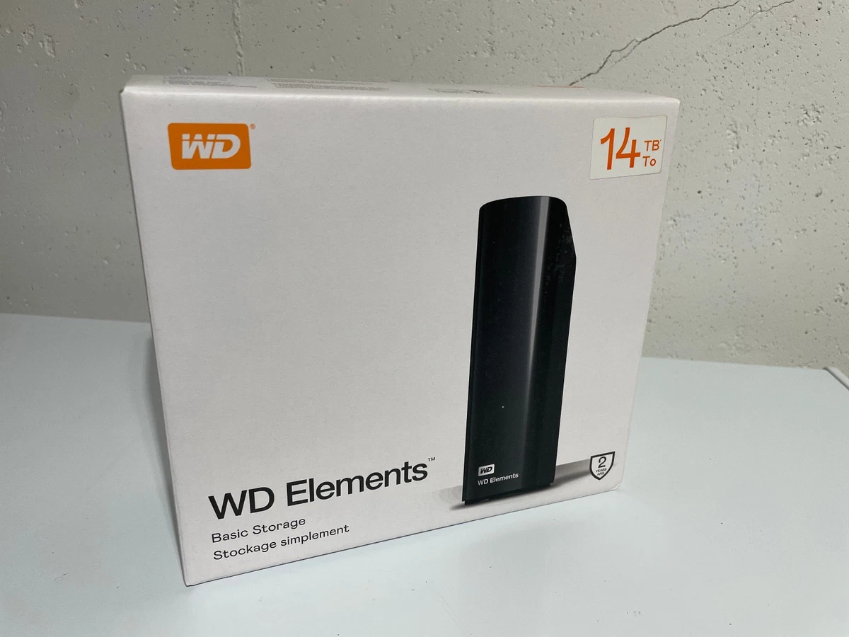 Western Digital 14TB 3.5Inch Form Factor External Hard Disk Drives