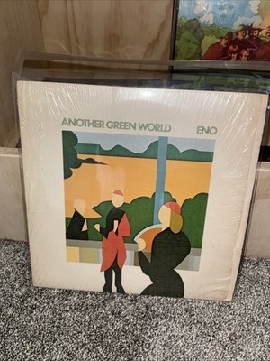 Brian Eno Another Green World 1975 USA Vinyl LP w/ Inner SHRINK ILPS-9351