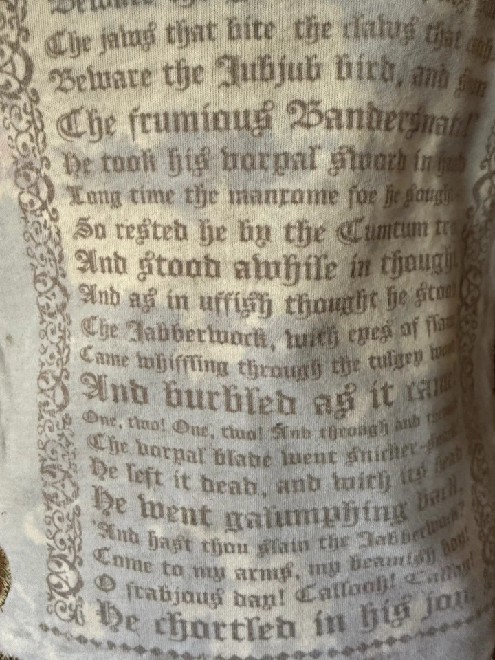 Tomboy of California блейзер размер 9 XS S вино бархат переработанный Jabberwocky Alice - Изображение 4 из 4