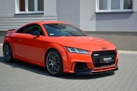 Maxton Design Frontlippe V.2 Passend FüR Audi TT RS 8S Schwarz Hochglanz