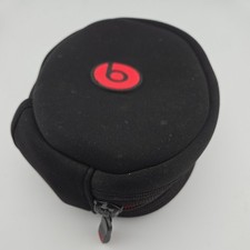 Case Only - Genuine Beats by Dre Headphones Soft Shell Black Travel Case 6.5"
