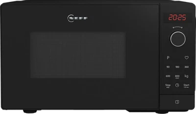 NEFF Mikrowelle Stand 20 Liter 800 Watt 5 Leitungsstufen LED schwarz FLAWG20S2