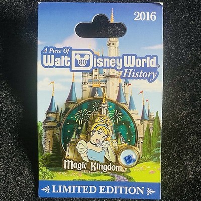 LE Cinderella Castle Magic Kingdom POH Piece of Walt Disney History Pin WDW 2016