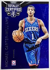 2014-15 Panini Totally Certified Platinum Blue /149 Michael Carter-Williams #54