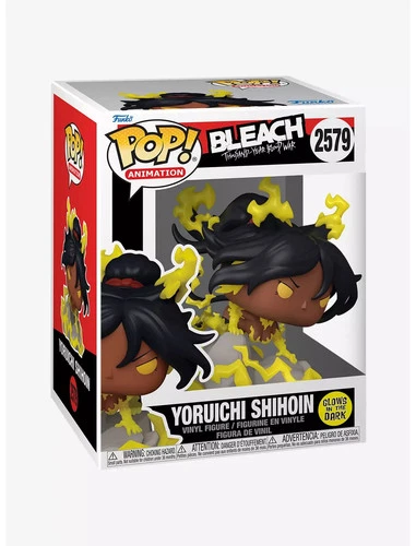 Funko POP! Bleach 1000 Year Blood War Yoruichi Shihoin GITD 2579 + Protector