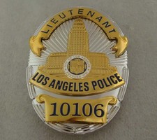Columbo Prop. Tv Show Badge Collectors Los Angeles
