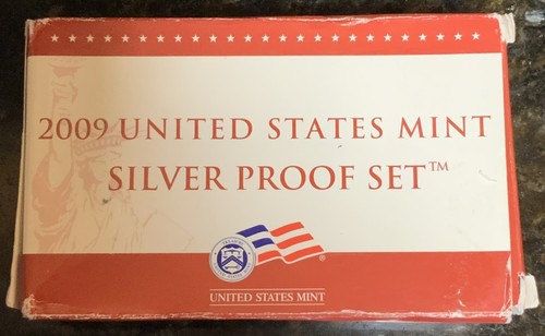2009 United States Mint Silver Proof Set with Box and COA 1.52 oz.'s Silver-P123 - 第 2/4 張圖片