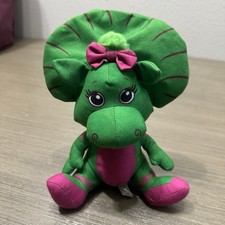 Barney And Friends Baby Bop Green Pink Plush Dinosaur Stuffed Animal Toy Factory