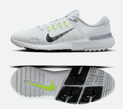 Nike Free NN Men's Spikeless Waterproof Golf Shoes White FQ7875