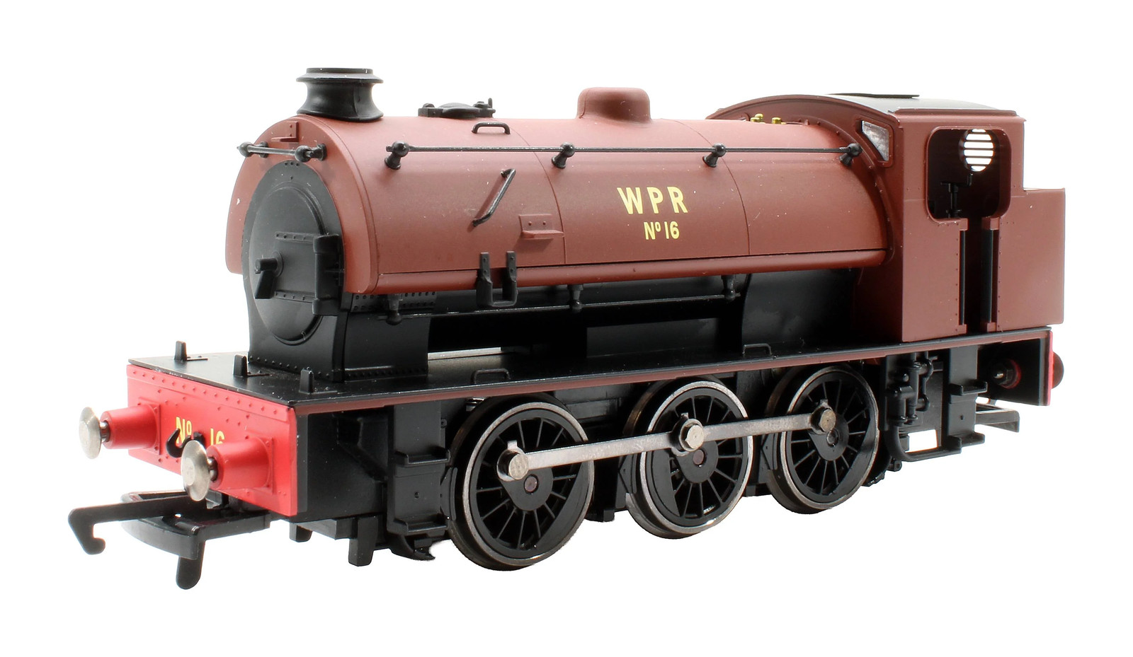 HORNBY OO GAUGE R2740 WPR MAROON CLASS 0-6-0ST '16' STEAM LOCOMOTIVE