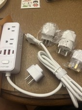 Universal Travel Power Plug Adapter for EU UK Germany Japan International NEW