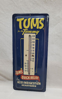 Vintage Tums For The Tummy Thermometer Working Vintage Tums Thermometer