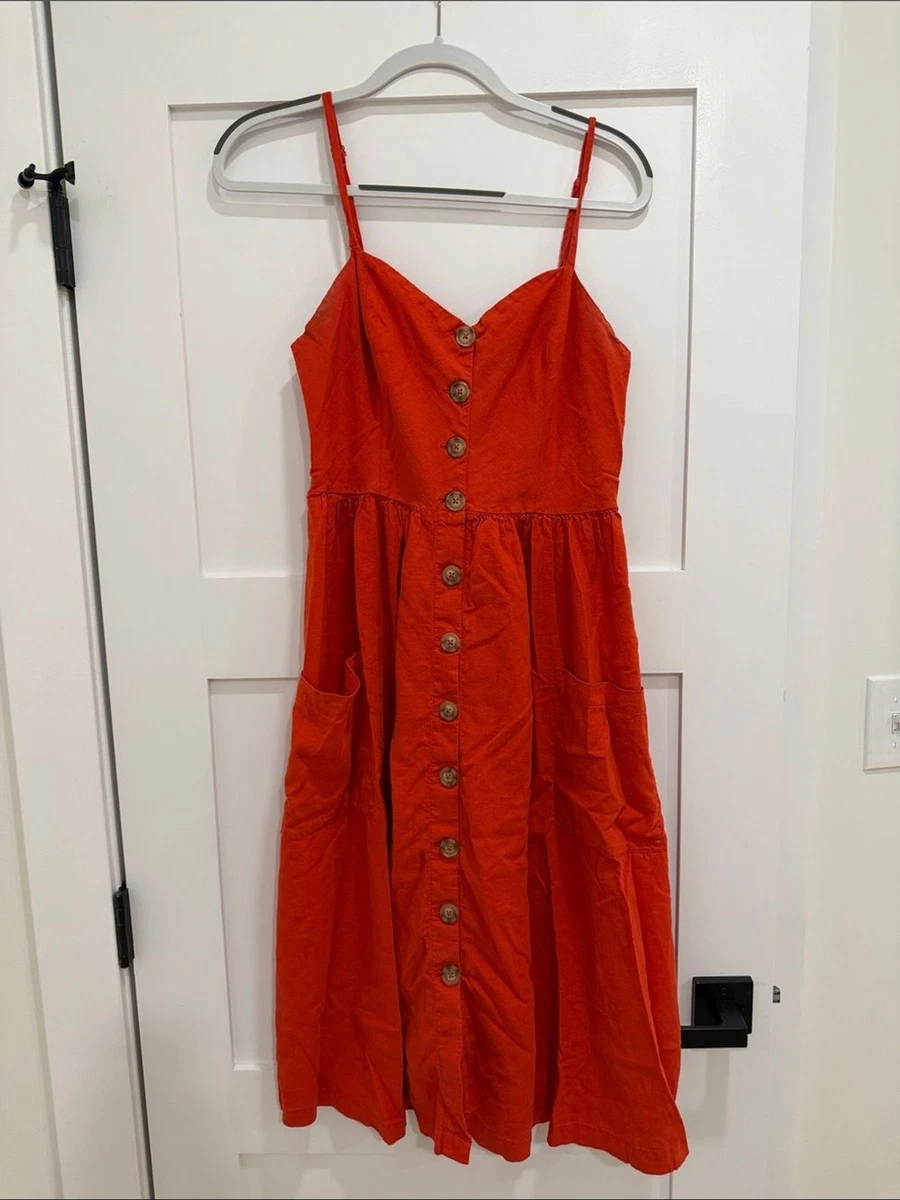 cooperative emilia a line button down midi dress Cooperative Emilia A-Line Button-Down Midi Dress