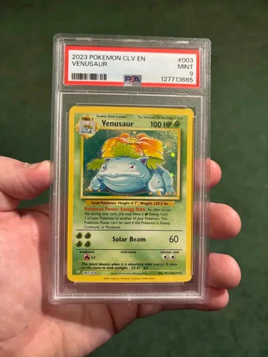 2023 Pokemon CLV EN 003 Venusaur - PSA 9