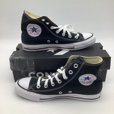 Converse Chuck Taylor All Star Hi Top Black Sneakers Shoes Mens 4.5 Unisex M9160