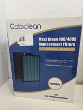Cabiclean Max2 Green 400/400S Replacement Filters AP-2015-FP HEPA