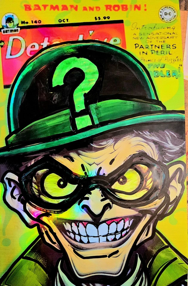 Detective Comics 140 (1ST RIDDLER), Silverback Graphix BossKong Original Cover - Image 2 of 4