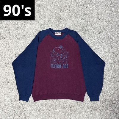 Vintage Peanuts Women M 90S Peanuts Snoopy Sweatshirt American Casual Clothing