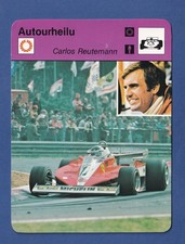 1979 Finnish Sportscaster Auto Racing #1466 Carlos Reutemann