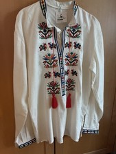 Ukrainian Vyshyvanka Men's Embroidered Shirt Size 46