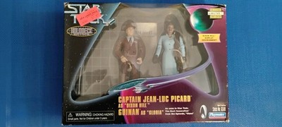 Vintage Star Trek Holodeck Serie PICARD als Dixon Hill GUINAN als Gloria 1998