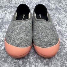 Mahabis Classic Slip-On Women's 6.5/7 Gray Wool Pink Textile EU 37 Lined