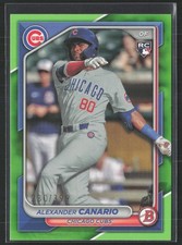2024 Bowman #21 Alexander Canario Neon Green #/399