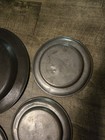 1800s Pewter Charger & 3 Pewter Plates  Fresh Estate Find — photo 8