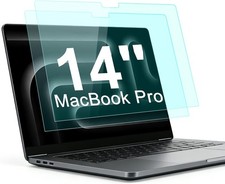 2-Pack Blue Light Blocking Screen Protector for 14 Inch MacBook Pro 2021-2025 