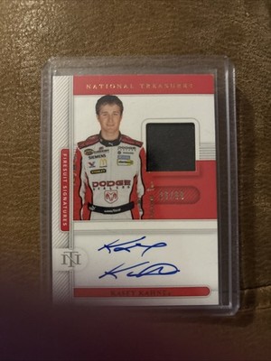2021 National Treasures - Firesuit Signatures Kasey Kahne #FS-KK /99 (AU, MEM)