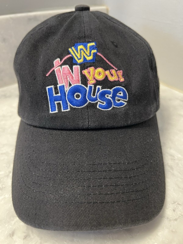 WWF In Your House Hat Cap WWE NWO WCW Hulk Hogan Austin Wrestlemania Exclusive
