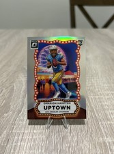 2025 Donruss Optic Omarion Hampton RC Uptown Case Hit SP Chargers Rookie #16