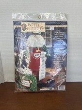 Vintage 1998 Dimensions Bottle Buddies 61257 Santa Mr Claus New