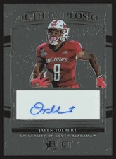 2022 Panini Select Draft Picks #YE-JTO Jalen Tolbert AU