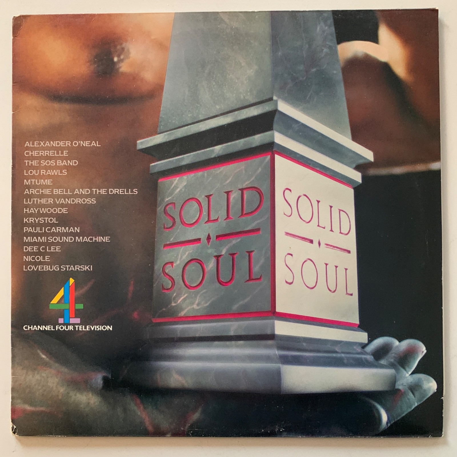 Solid Soul - VA - 1986 PROMO Vinyl LP - Very Good (VG/VG) - EPC4501101 (EPIC)