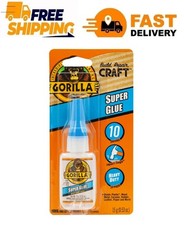 Gorilla Clear Super Glue, 15 Gram Bottle