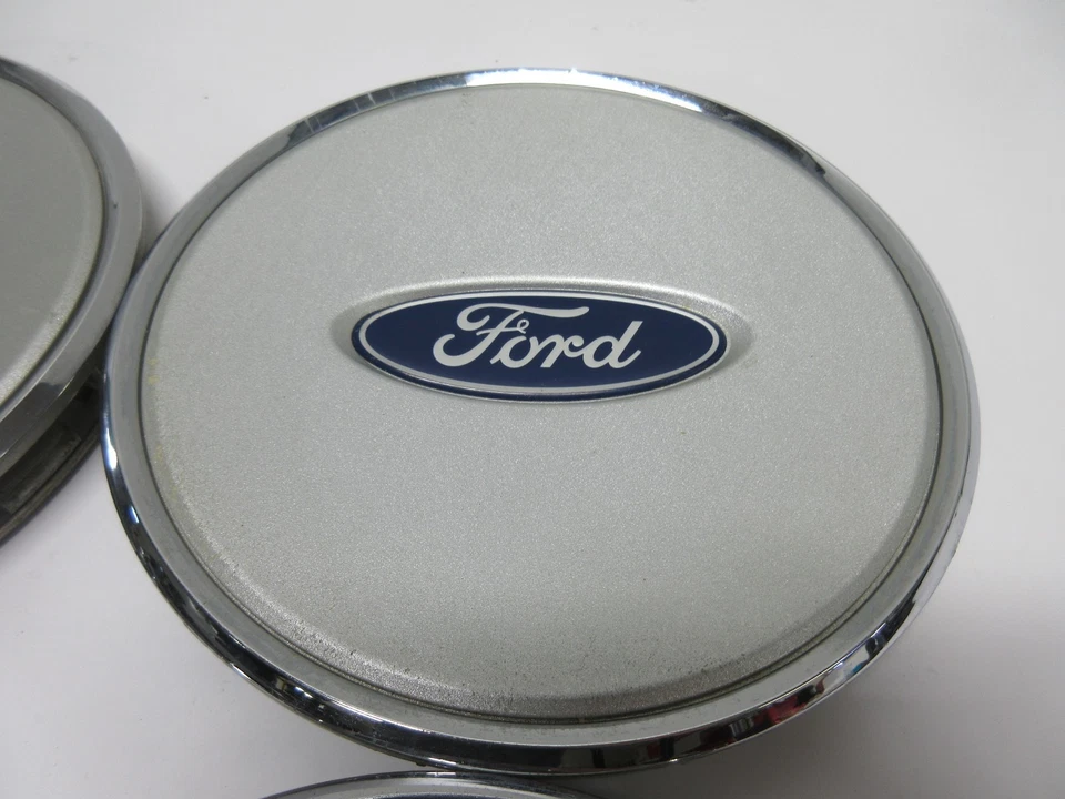 Ford Windstar 2001-2003 16" OEM tapas centrales plateadas 1F221A096AB 3425 - Juego/4* Foto 2 de 4