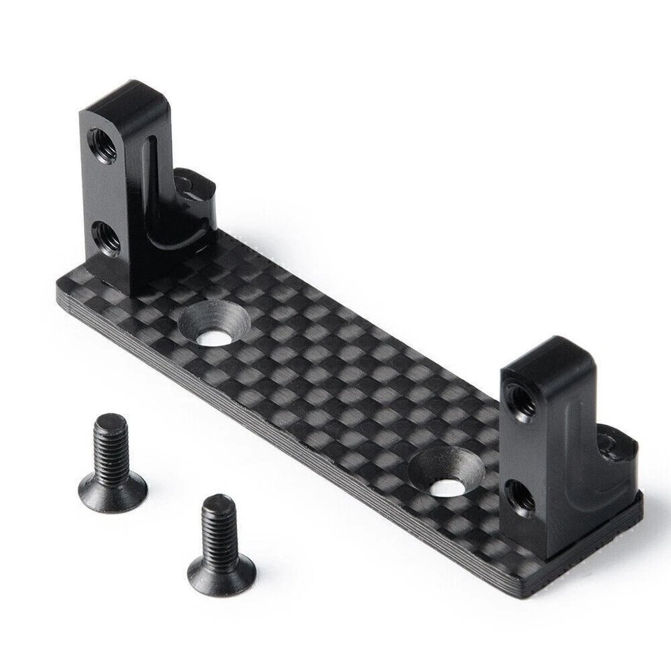 Alloy Servo Mount Carbon Plate For Axial AXI03004 Capra 1.9 1/10 RC Car NEW - Image 2 of 4
