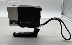 Vintage GAF Anscomatic SC/91 Super 8mm Movie Camera 15mm f/1.8 Lens Tested