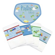 NRU PlayDayz Classic Blue (PE Backed) - Adult Diaper Nappy